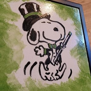 Tiled Snoopy Box